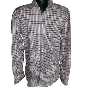 Hugo Boss Mens Checkered Shirt